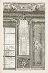 Uitzicht op de Trumeaux van dezelfde Kamer; Uitzicht op de Trumeaux van dezelfde Kamer, 3e Plaat